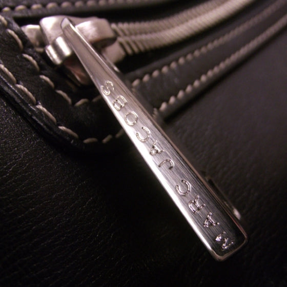 Marc Jacobs Leather Sophia Hobo Black 9 of 10
