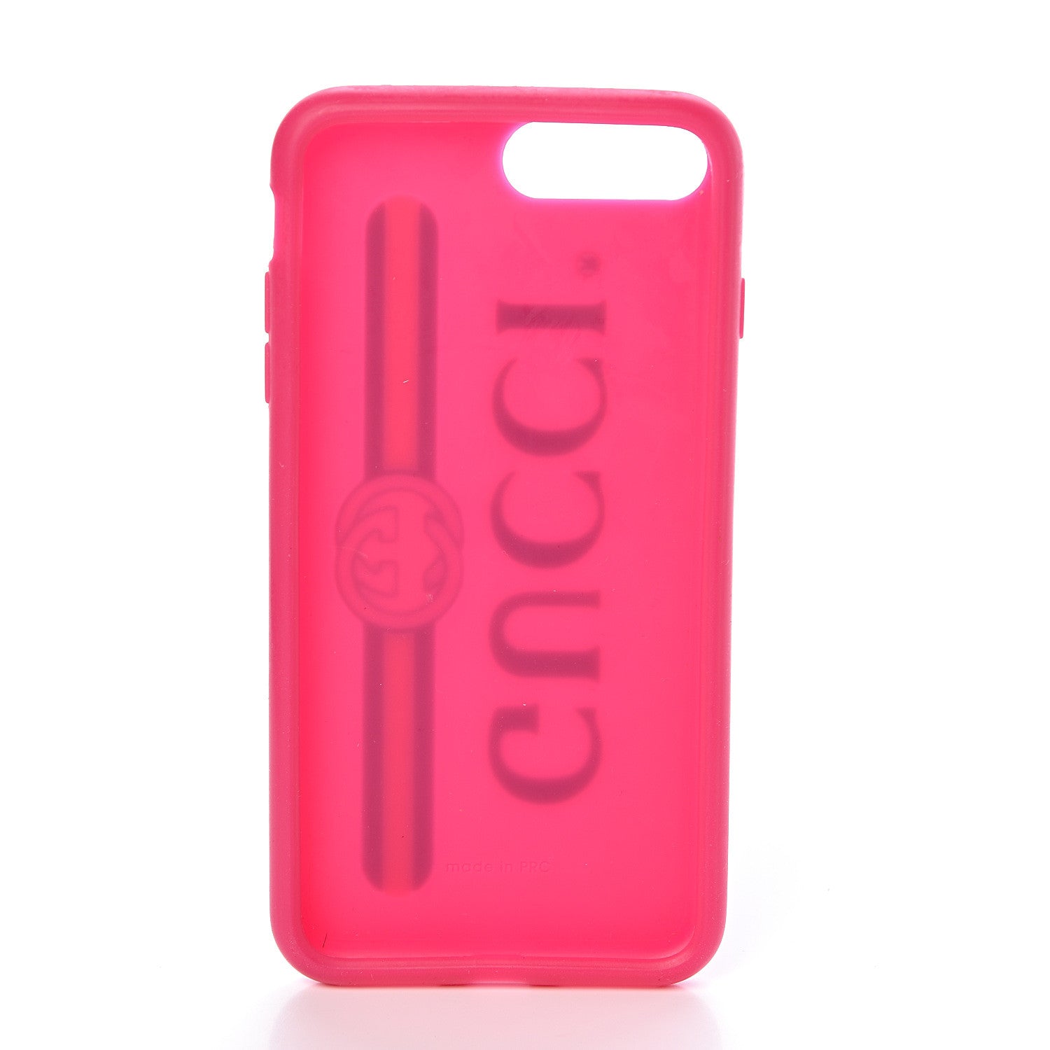 Gucci Rubber Print iPhone 7/8 Plus Case Pink 3 of 6