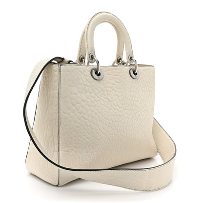 Christian Dior Canyon Grained Lambskin Large Lady Dior Off White 2 of 12