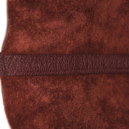 Hermes Taurillon Clemence Picotin Lock 22 MM Rouge Sellier 7 of 10