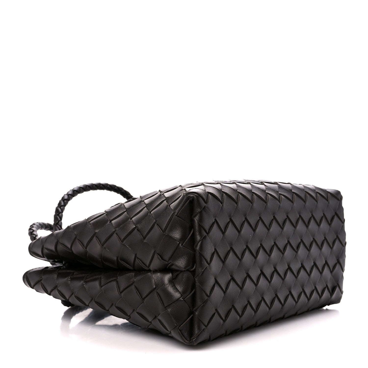 Bottega Veneta BOTTEGA VENETA Nappa Intrecciato Small Andiamo Shoulder Bag Fondant 4 of 10