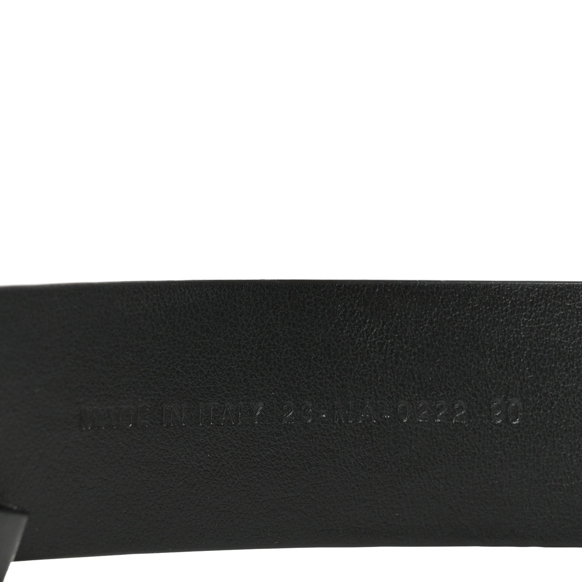 Calfskin CD Belt 90 36 Black
