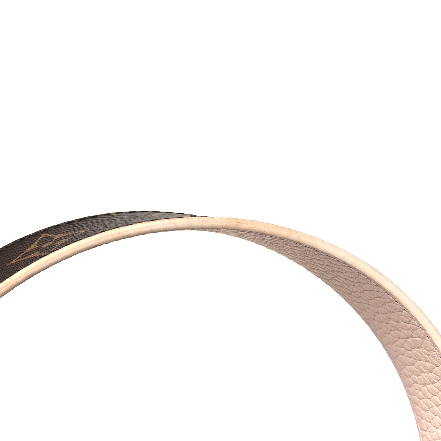 Louis Vuitton Calfskin Monogram 30mm LV Initiales Reversible Belt 80 32 Rose Ballerine 7 of 7