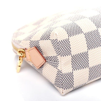 Louis Vuitton Damier Azur Cosmetic Pouch 8 of 12