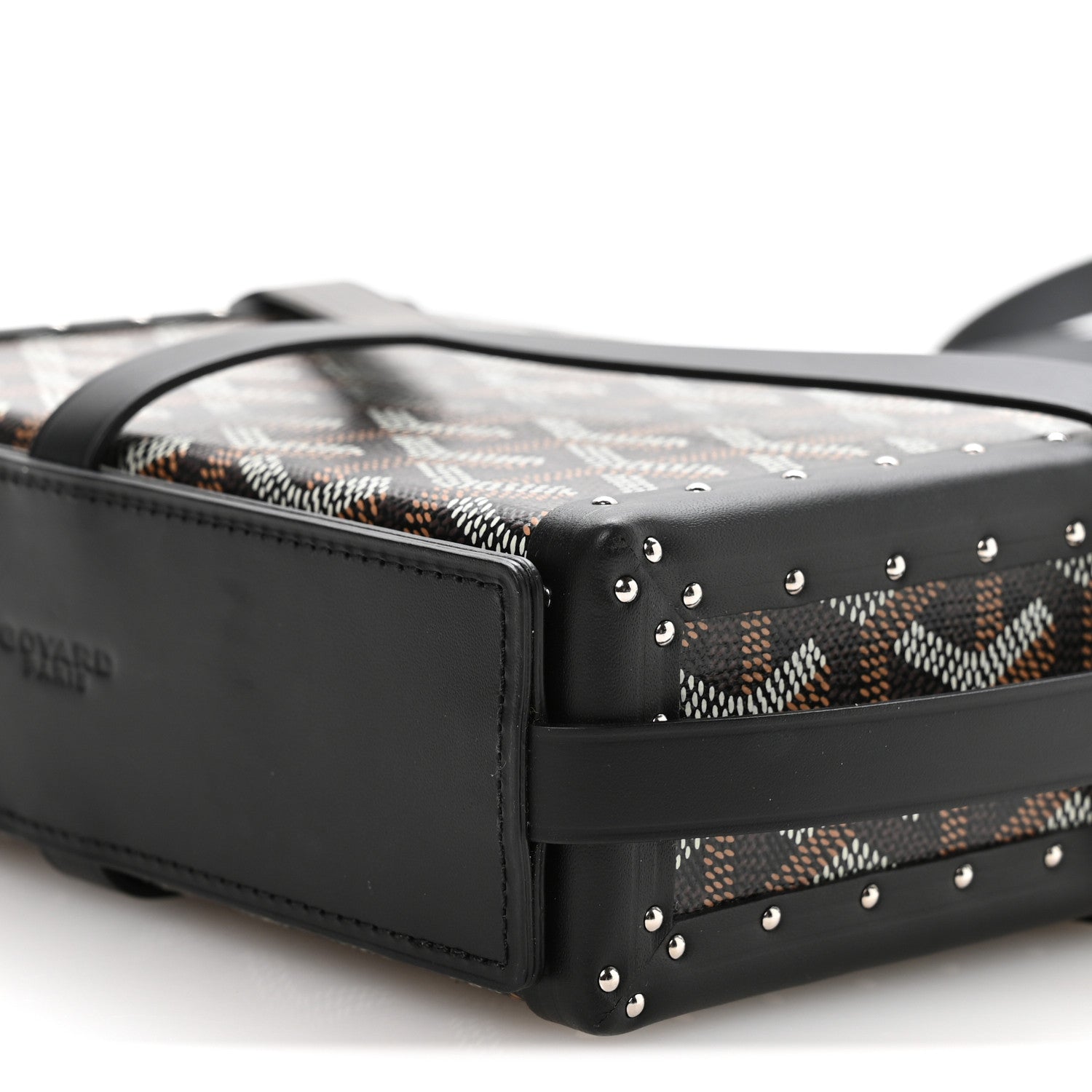 Goyard Goyardine Minaudiere Trunk Bag Black 10 of 10