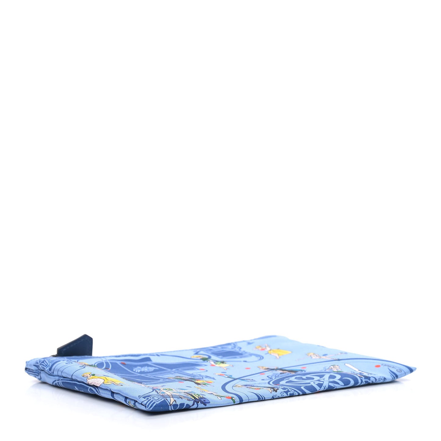 Silk Ex-Libris Les Parisiennes Silky Pocket Cosmetic Case Deep Bleu Bleuet