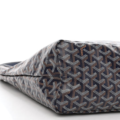 Goyard Goyardine Boheme Hobo Navy Blue 10 of 11