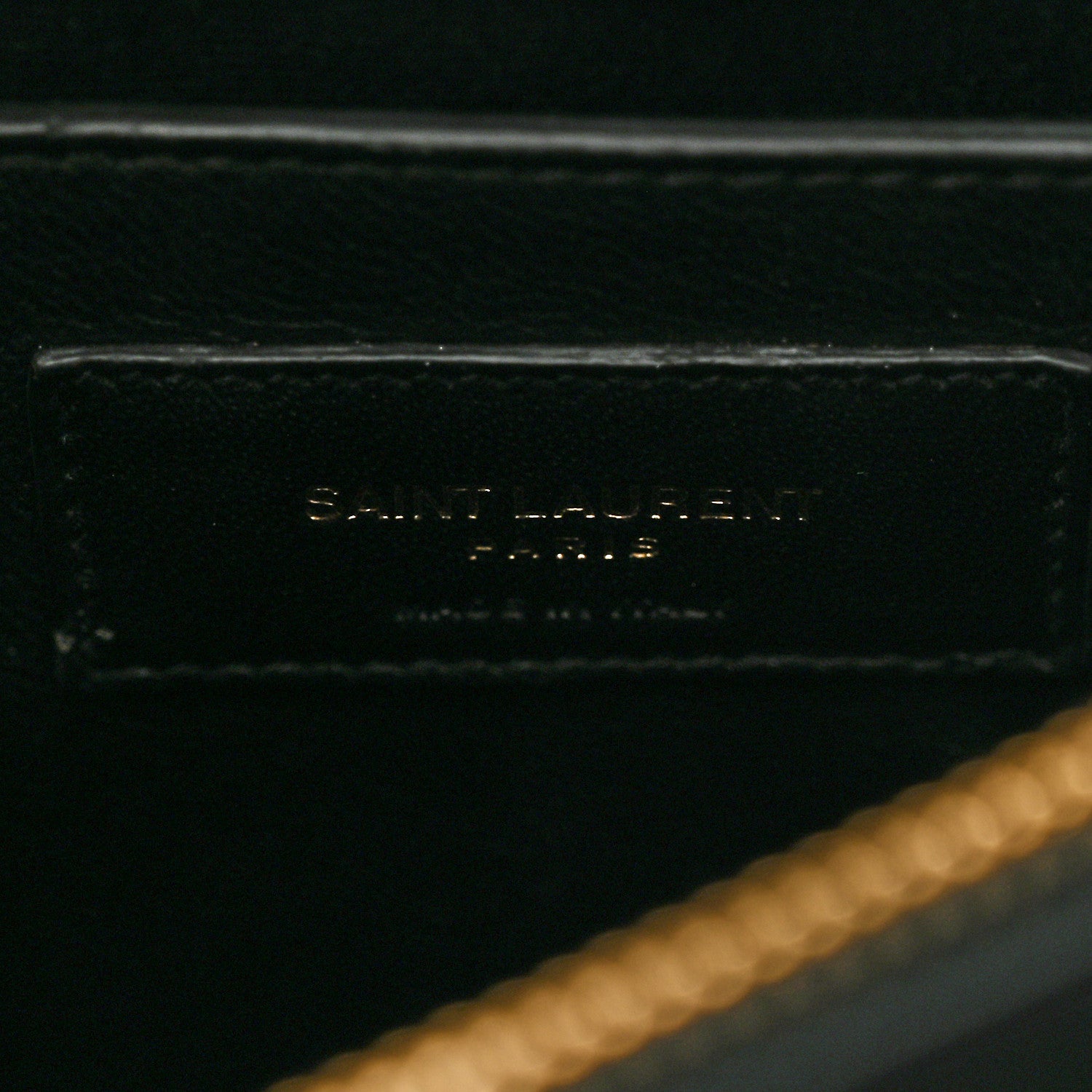 Saint Laurent Calfskin Y Quilted Monogram Small Loulou Chain Satchel Storm 6 of 10