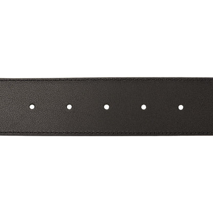 Gucci Textured Dollar Calfskin Double G 40mm Belt 70 28 Black 5 of 5