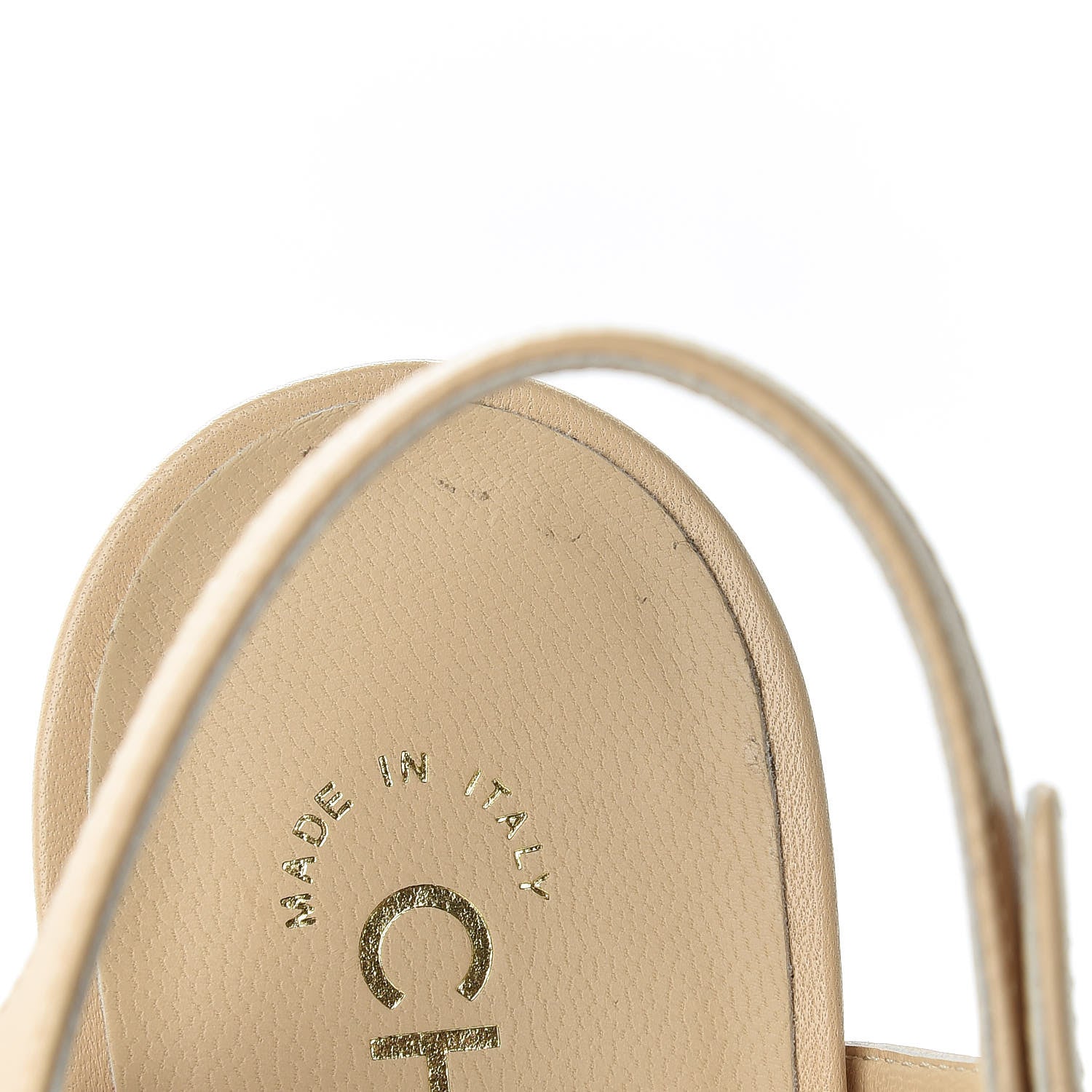 Chanel Lambskin Cap Toe CC Slingback Pumps 41.5 Beige Black 8 of 11