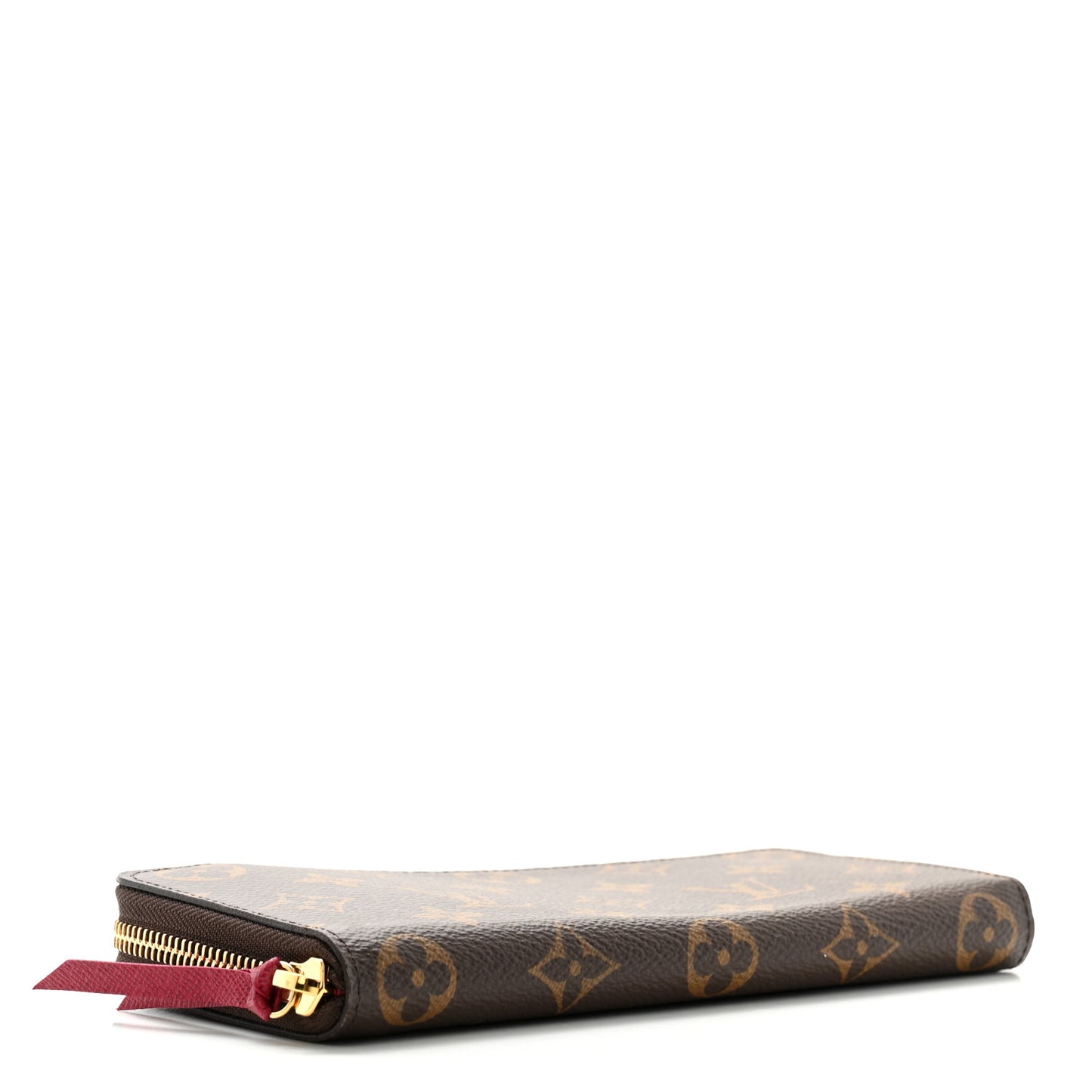 Monogram Clemence Wallet Fuchsia