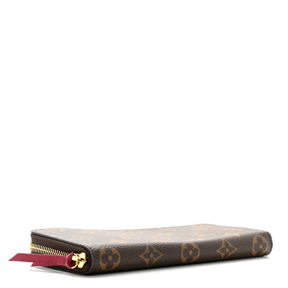 Louis Vuitton Monogram Clemence Wallet Fuchsia 4 of 11