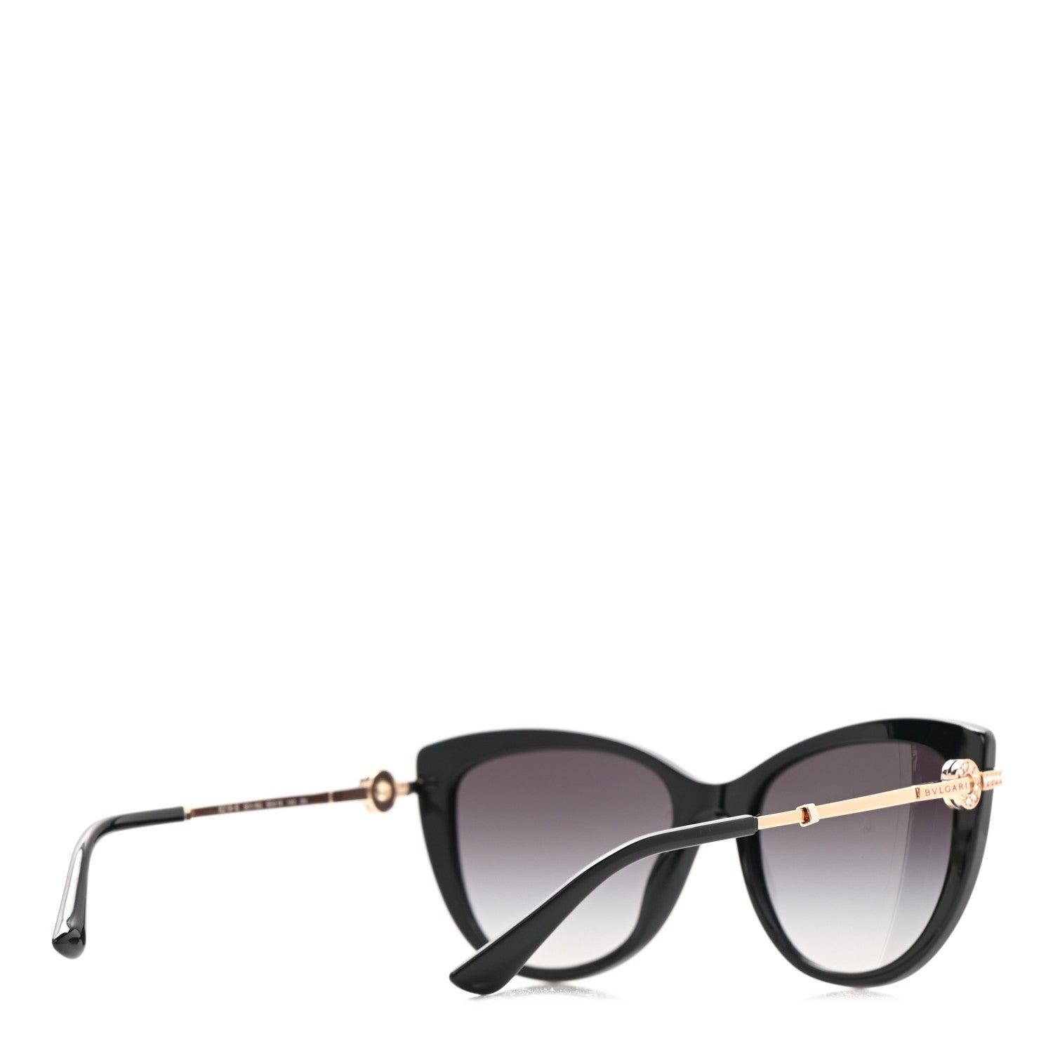 Bulgari Cat Eye 8218-B Sunglasses Black 5 of 8
