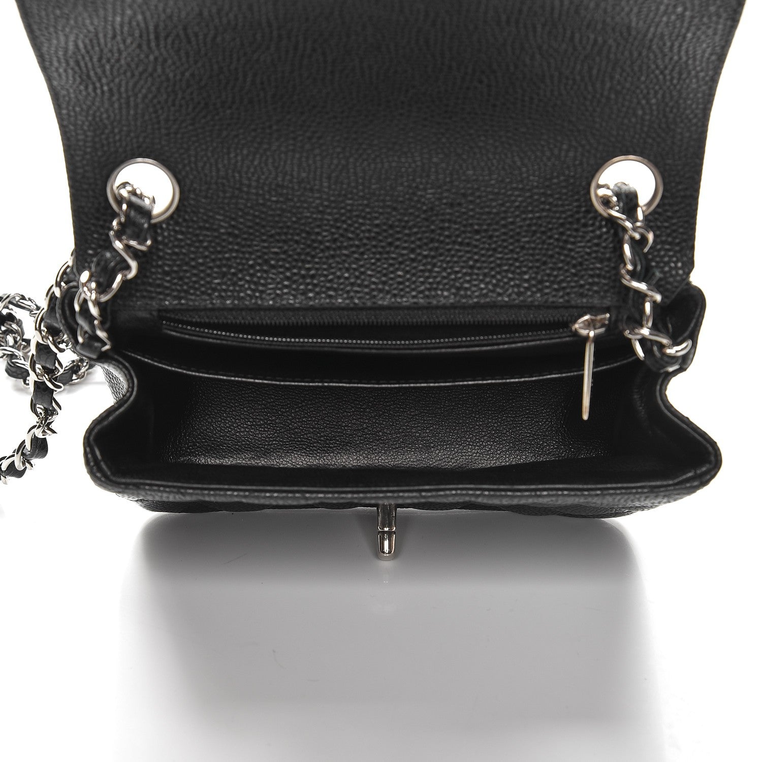 Chanel Caviar Quilted Mini Square Flap Black 5 of 8