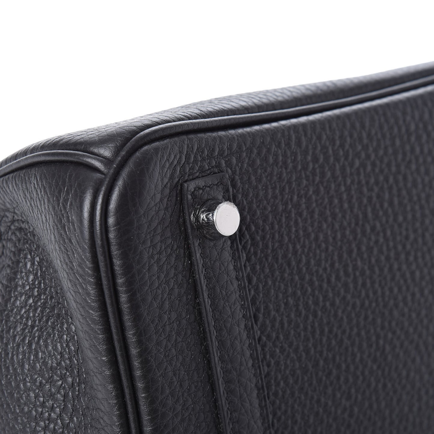 Togo Horseshoe Birkin 30 Black Etoupe