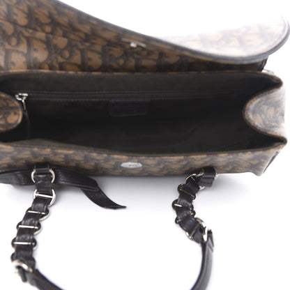 Christian Dior Monogram Romantique Trotter Bag Brown 4 of 13