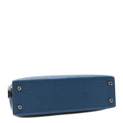 Hermes Chevre Mysore Verso Mini Kelly Sellier 20 Deep Bleu Ebene 4 of 9