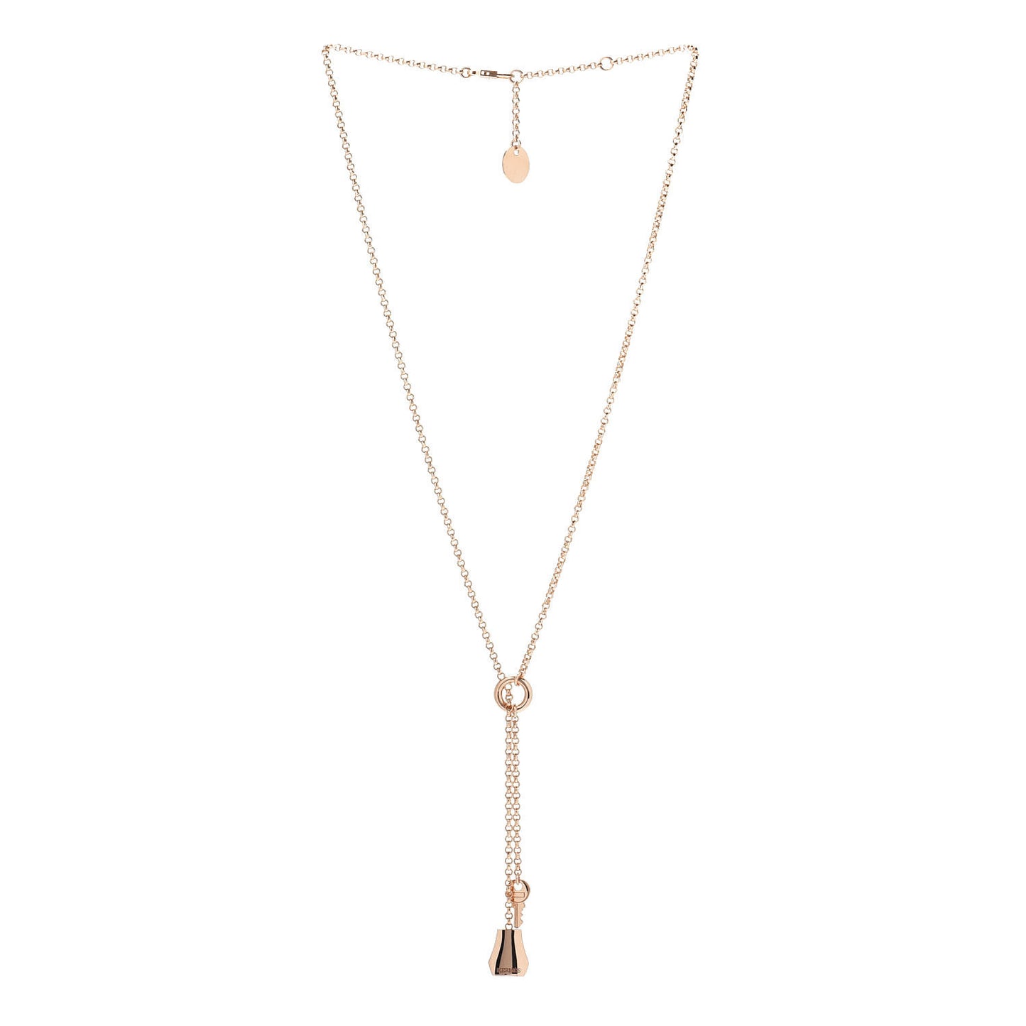 18K Rose Gold PM Kelly Clochette Necklace