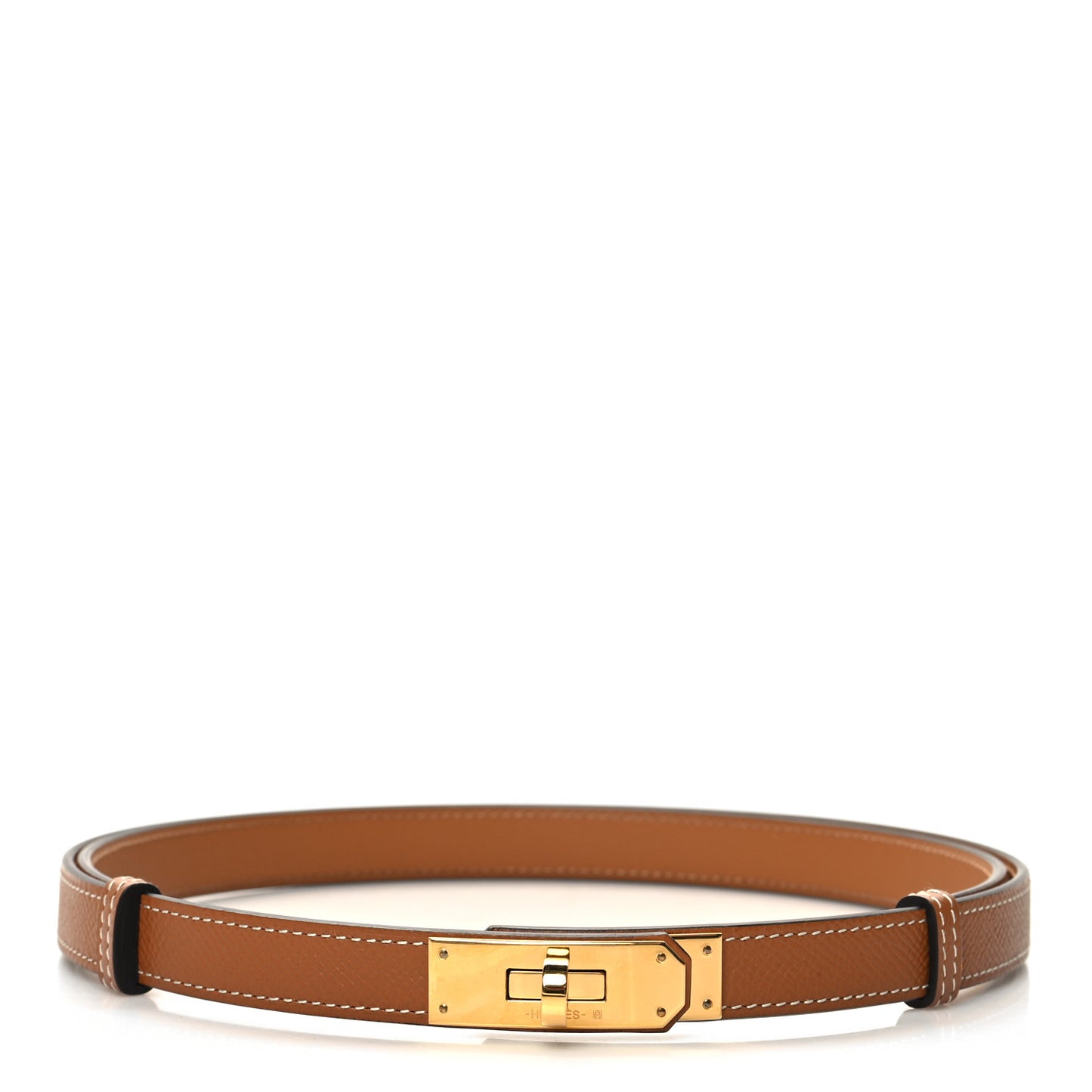 Epsom Kelly Belt Gold