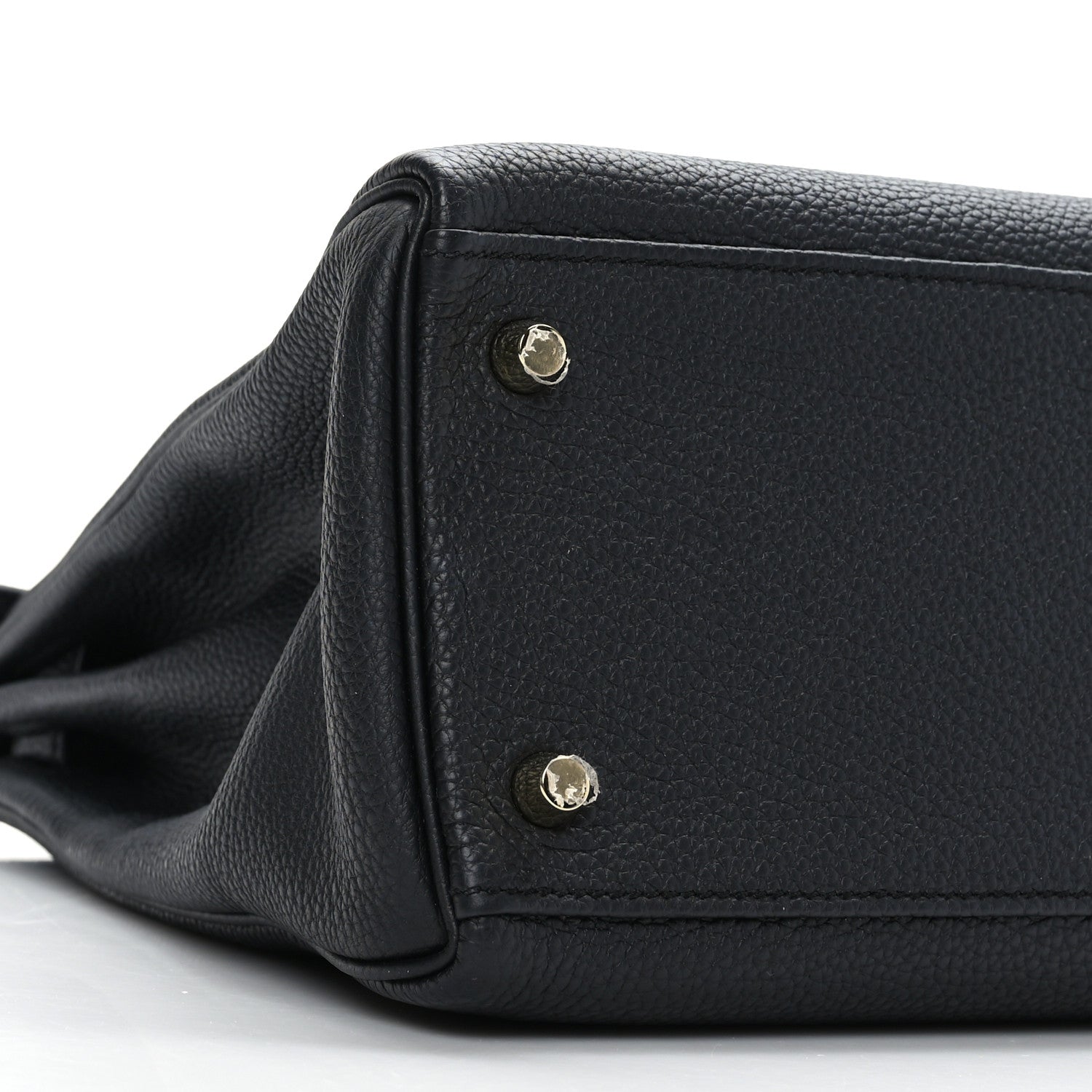 Hermes Togo Kelly Retourne 32 Black 8 of 10