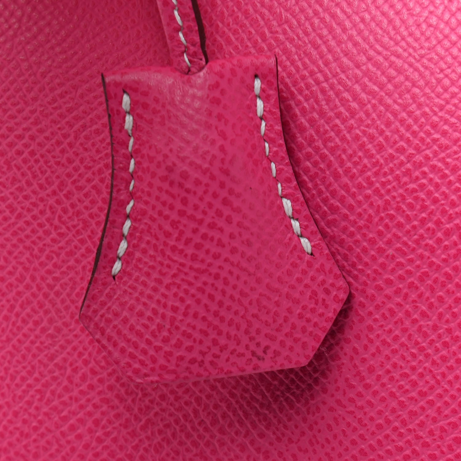 Hermes Epsom Candy Birkin 35 Rose Tyrien Rubis 8 of 13