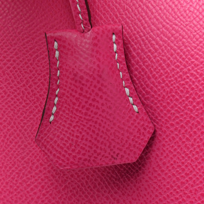 Hermes Epsom Candy Birkin 35 Rose Tyrien Rubis 8 of 13