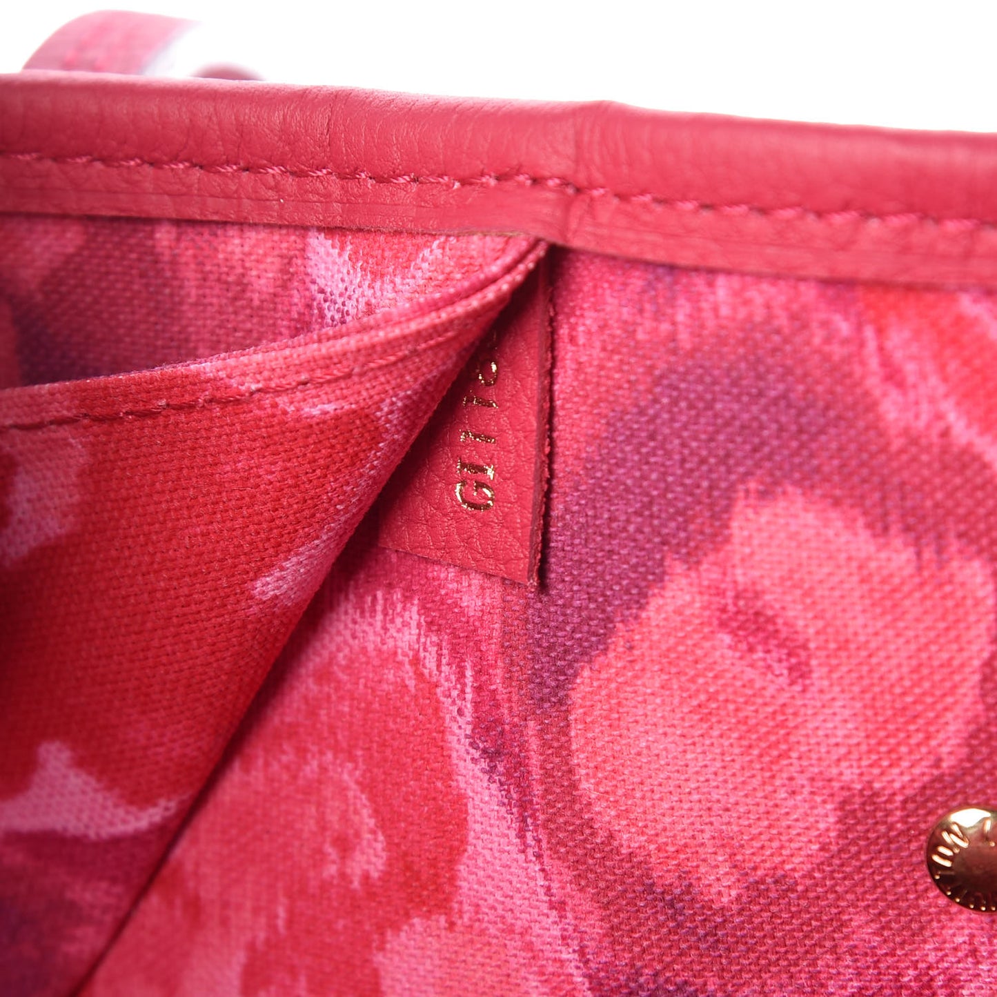 Monogram Articles de Voyage Ikat Neverfull MM Rose Indien