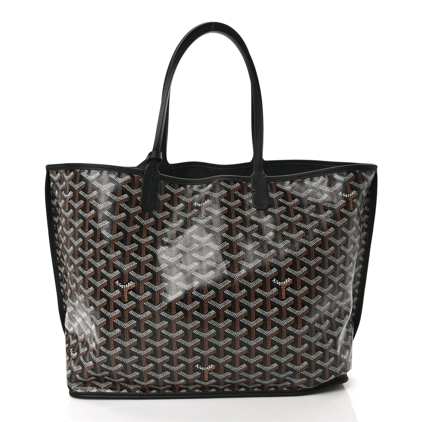 Goyardine Reversible Anjou PM Black