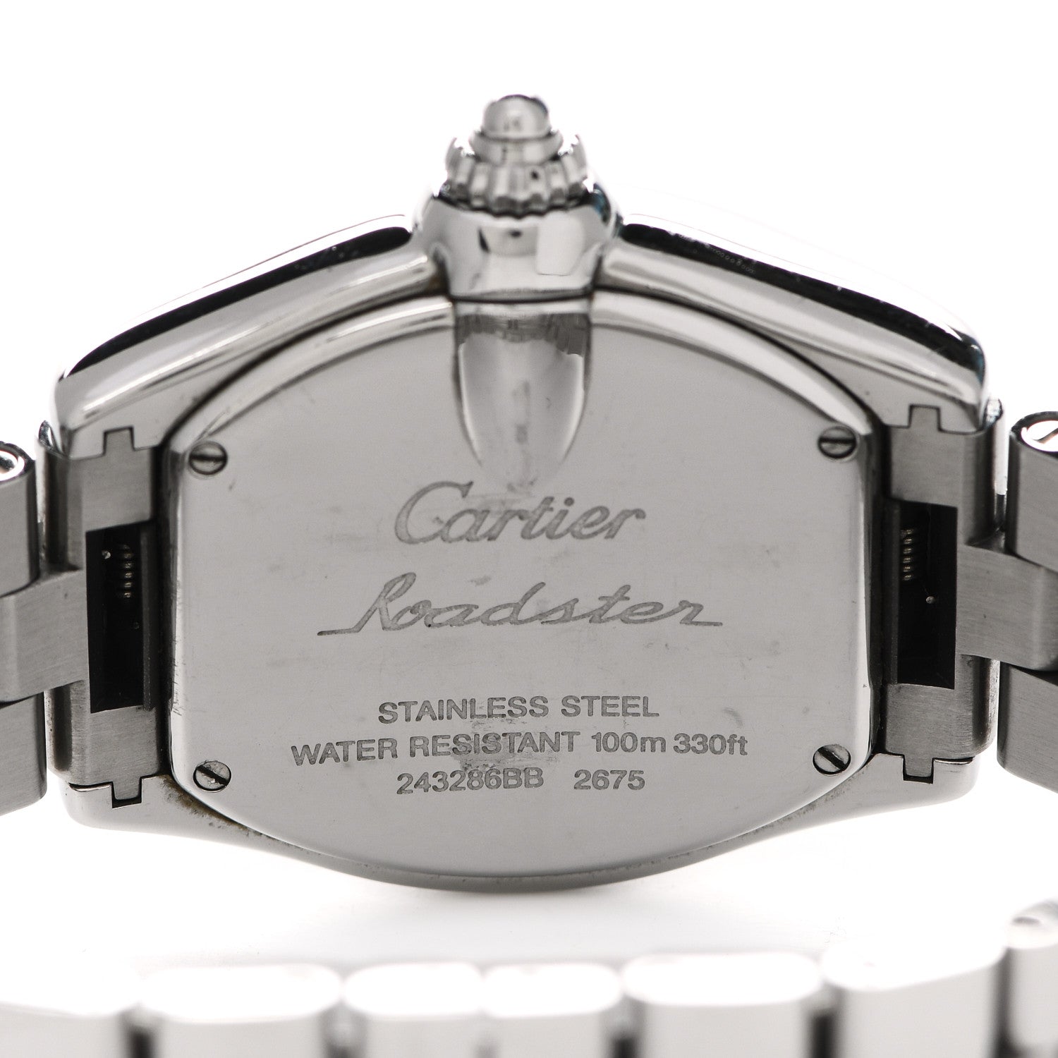 Cartier Stainless Steel 31mm Roadster Quartz Watch 4 of 4