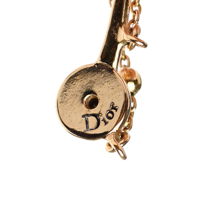 Christian Dior Pearl Shiny-D Earring Gold 4 of 4
