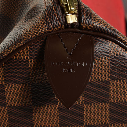 Louis Vuitton Damier Ebene Speedy 35 7 of 8