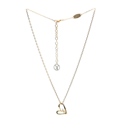 Louis Vuitton Metal Fall In Love Necklace 3 of 7