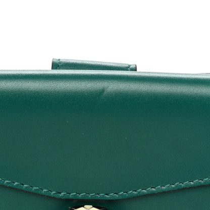 Bulgari Calfskin Serpenti Forever Bi-Fold Wallet Emerald Violet Amethyst 7 of 8