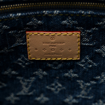 Louis Vuitton Monogram Denim Pochette Cosmetique GM Denim Blue 6 of 6