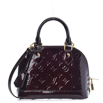 Louis Vuitton Vernis Alma BB Amarante 1 of 13