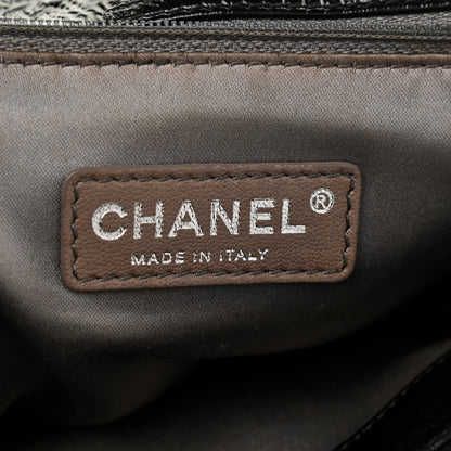 Chanel Vinyl Rock In Moscow Single Flap Black 7 of 18