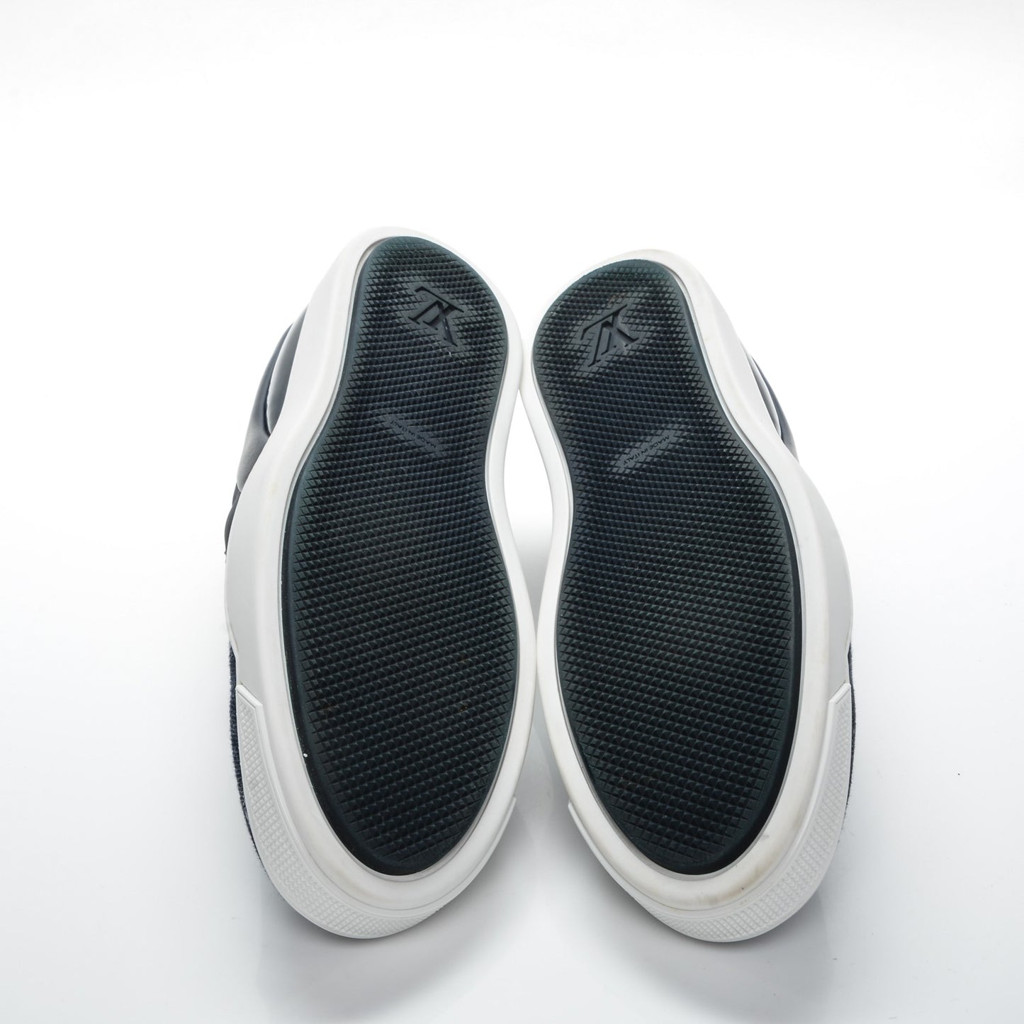 Denim Monogram Tempo Sneakers 41 Blue