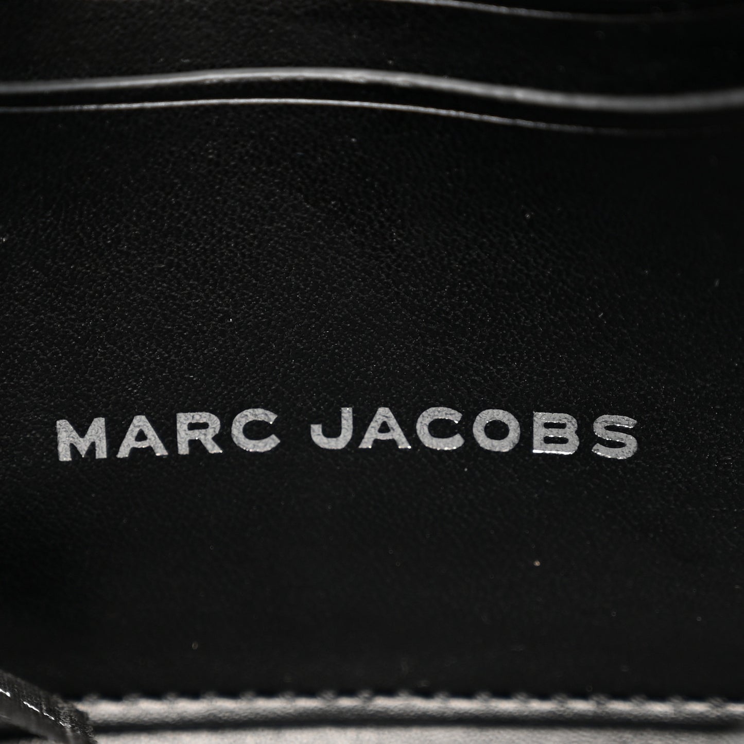 The Rhinestone J Marc Mini Shoulder Bag Black