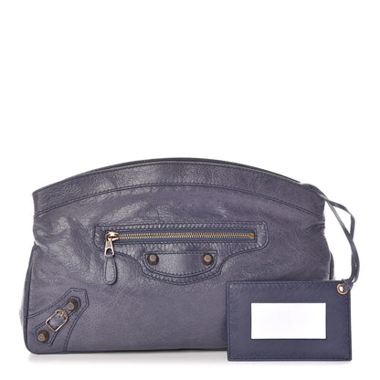 Balenciaga Agneau Giant 12 Rose Gold Hardware Premier Clutch Jacynthe 1 of 9