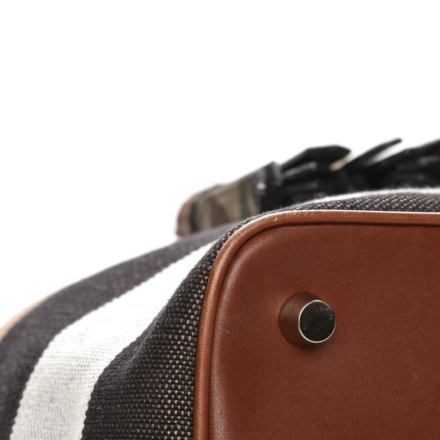 Canvas Mega Check Camouflage Medium Susanna Hobo Russet Brown