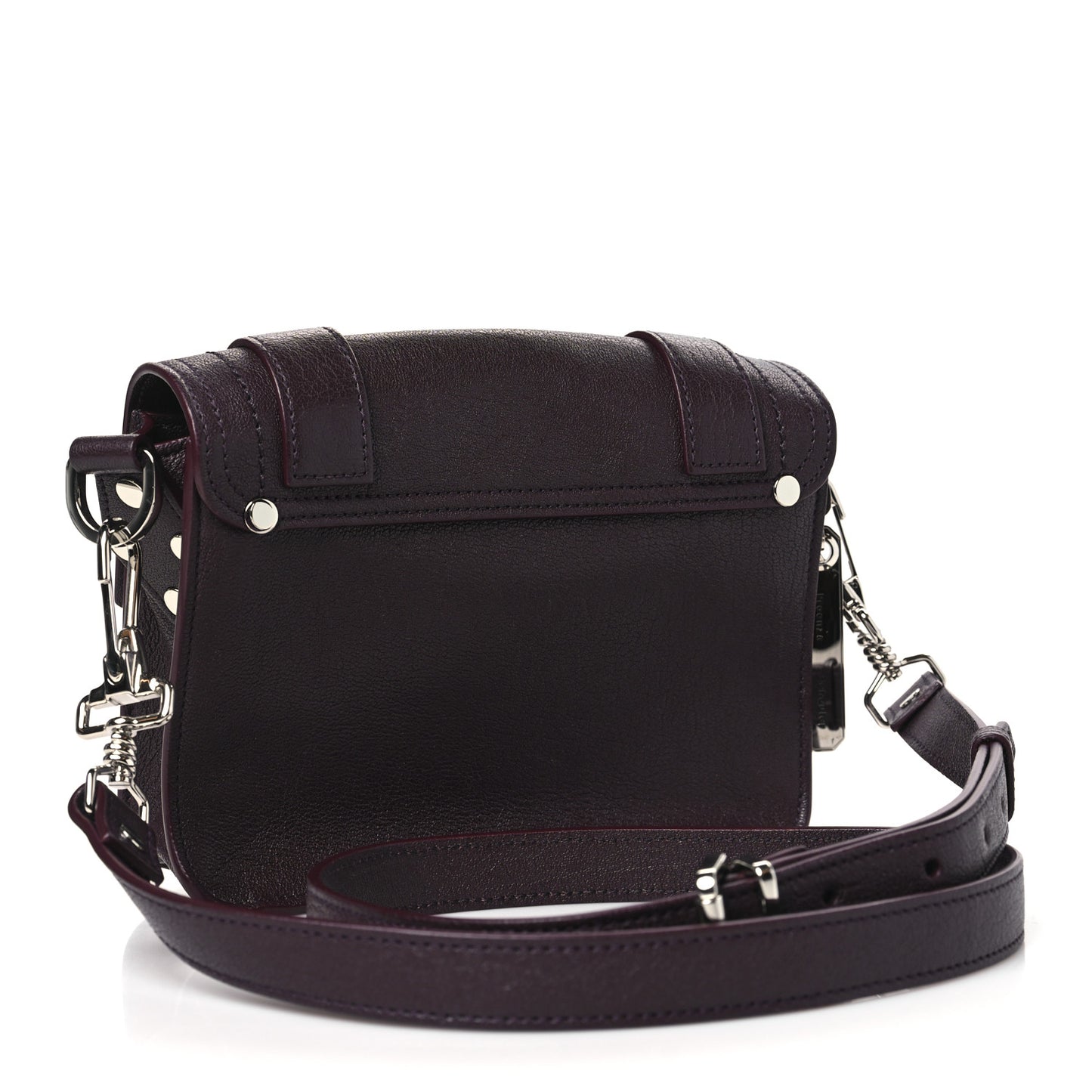 Lambskin PS1 Mini Crossbody Bag Oxblood