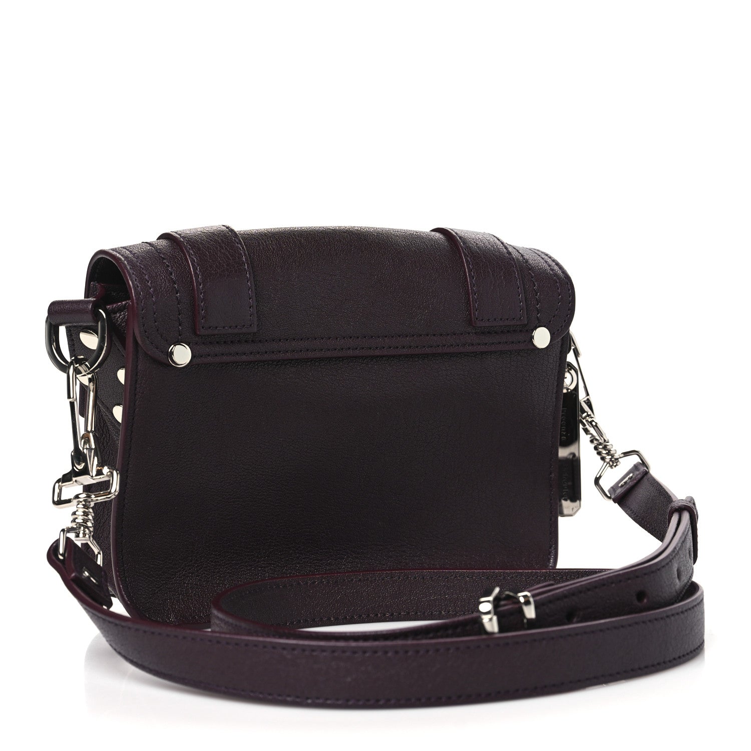 Proenza Schouler Lambskin PS1 Mini Crossbody Bag Oxblood 3 of 9