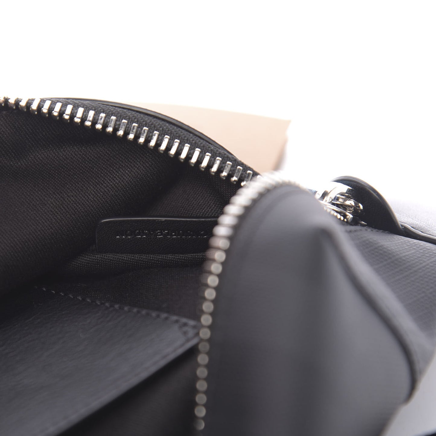 London Check Medium Bum Bag Dark Charcoal
