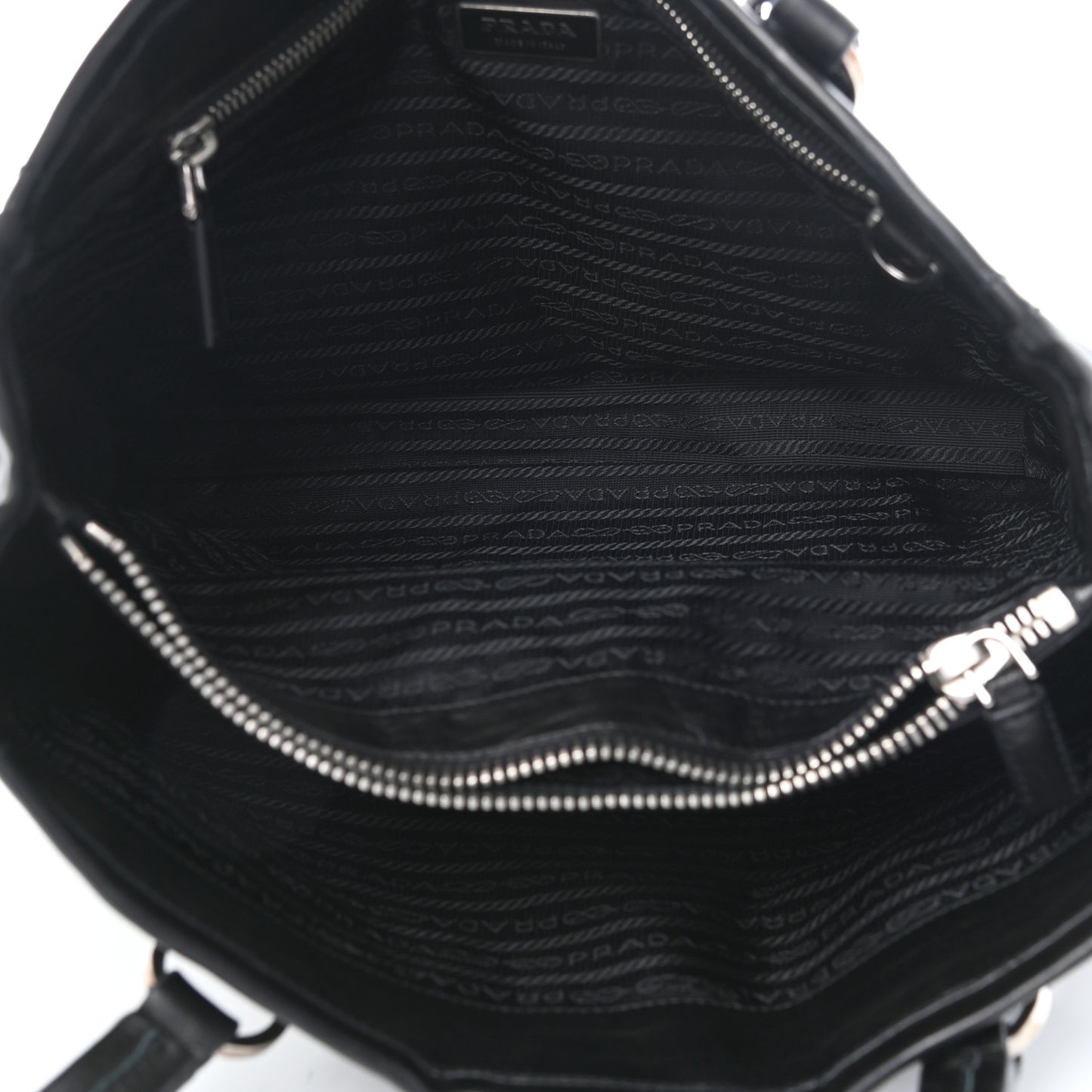Soft Calf Shopping Tote Black