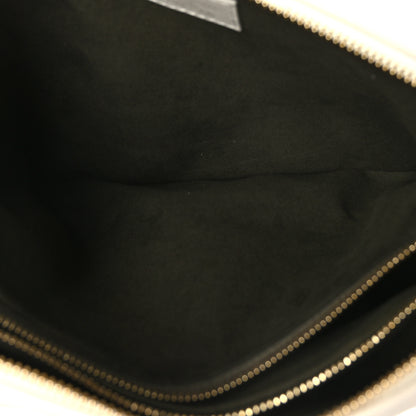 Louis Vuitton Lambskin Embossed Monogram Coussin PM Beige Cream 6 of 9