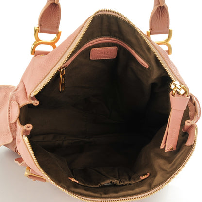 Chloe Calfskin Large Marcie Satchel Anemone Pink 5 of 7
