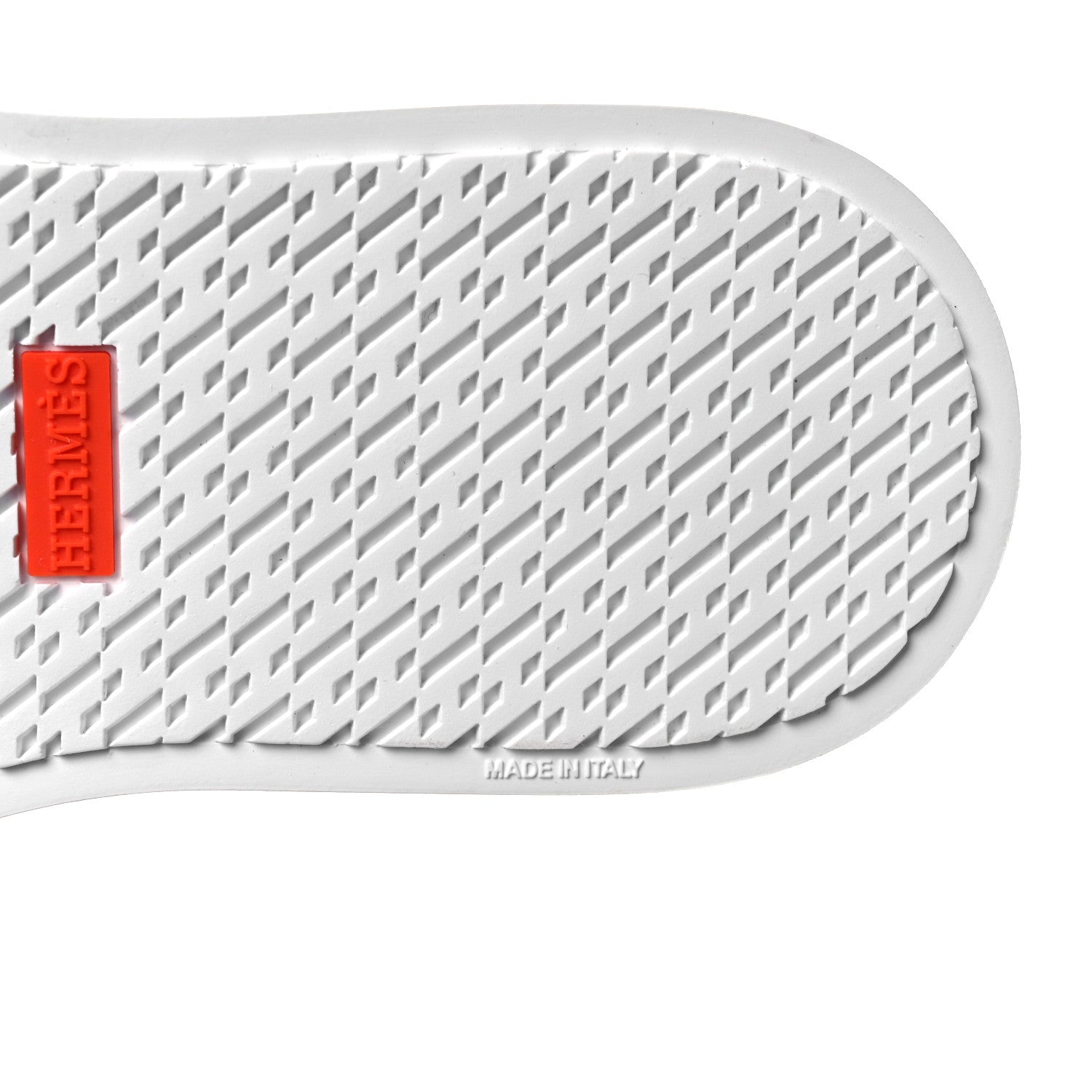 Hermes Calfskin Perforated Day Sneakers 35.5 White 7 of 9