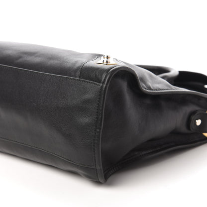 Balenciaga Veau Amp Plate Gold Hardware City Black 7 of 10