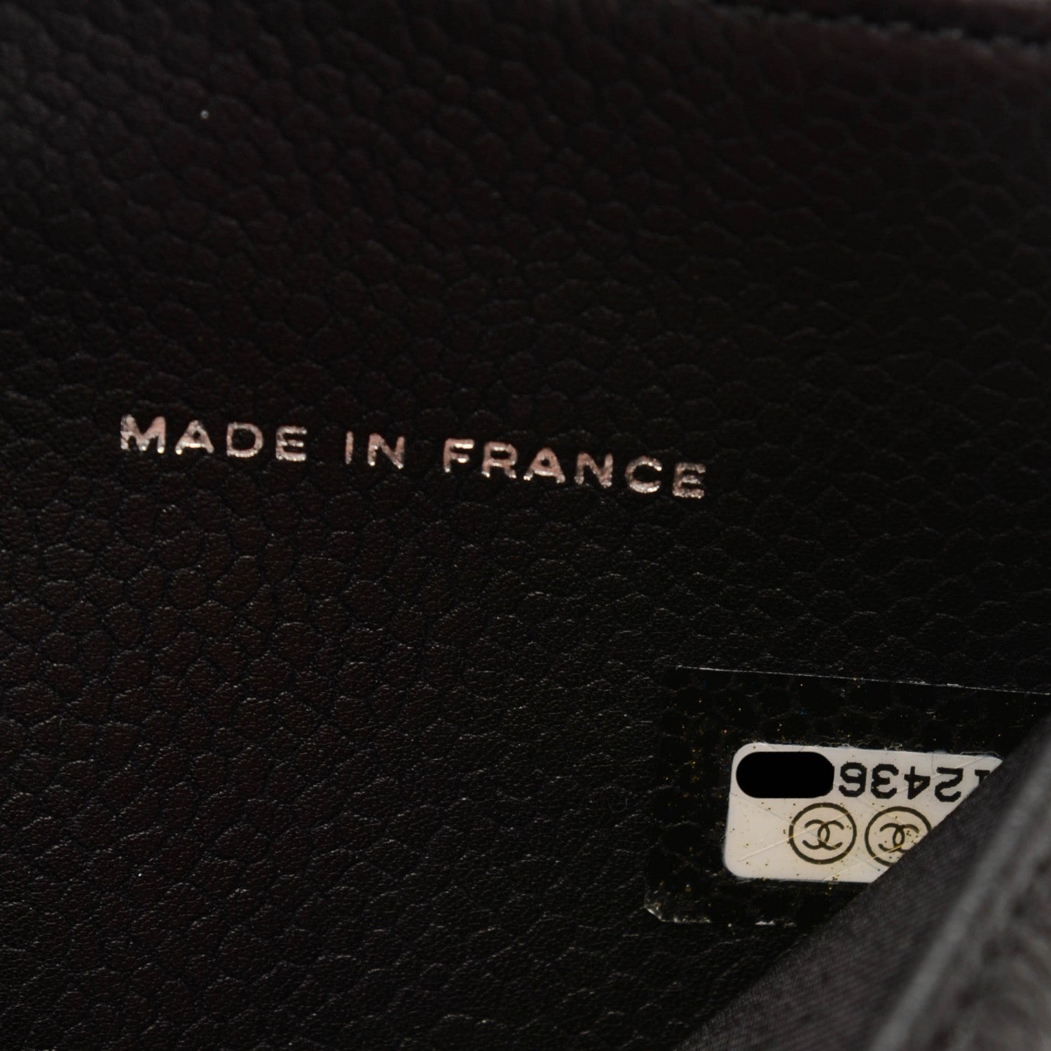 Chanel Caviar Timeless CC Compact French Wallet Black 6 of 6