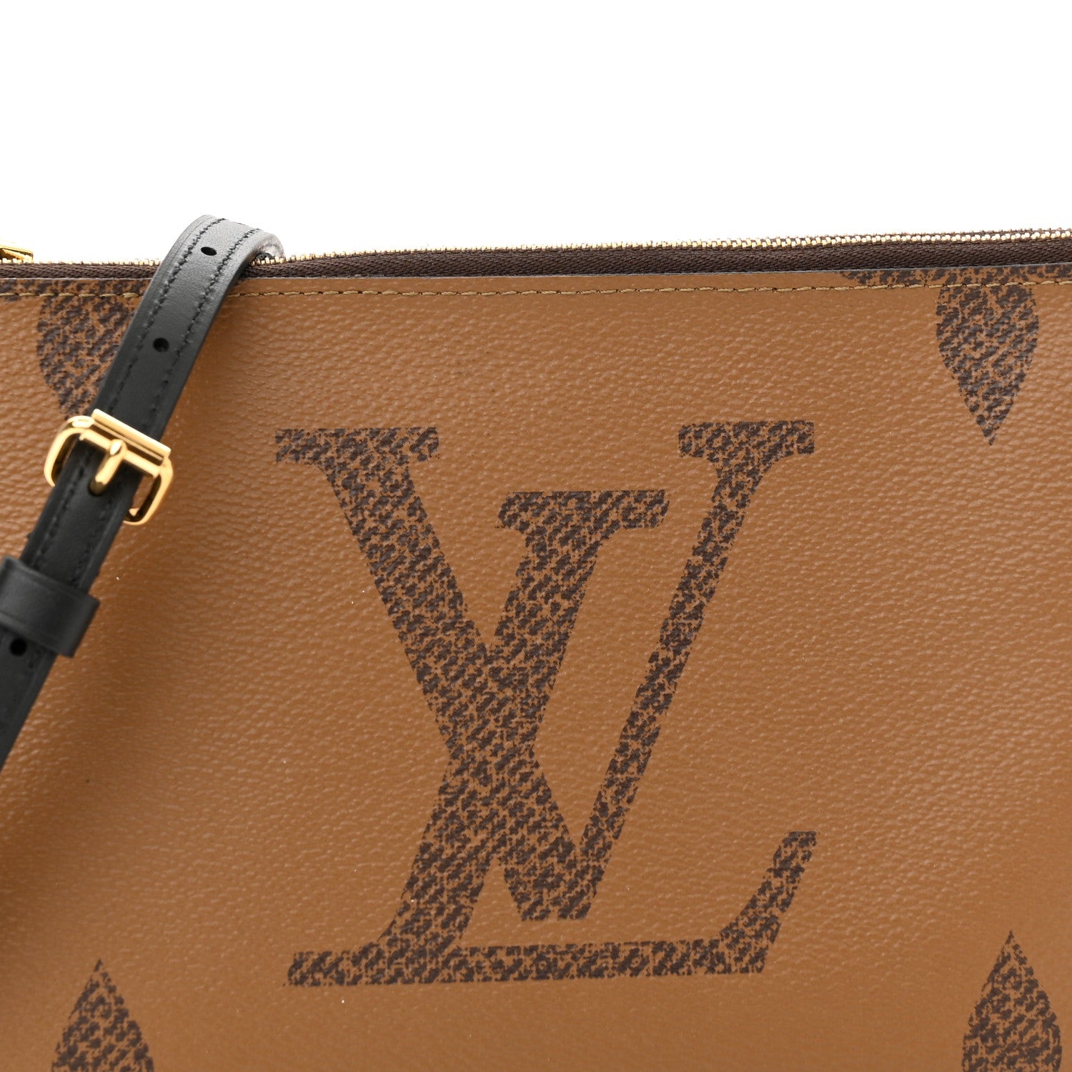 Louis Vuitton Reverse Monogram Giant Double Zip Pochette 8 of 10